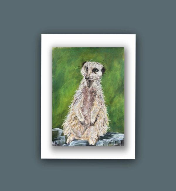 Meerkat, Art with Personality, Prints